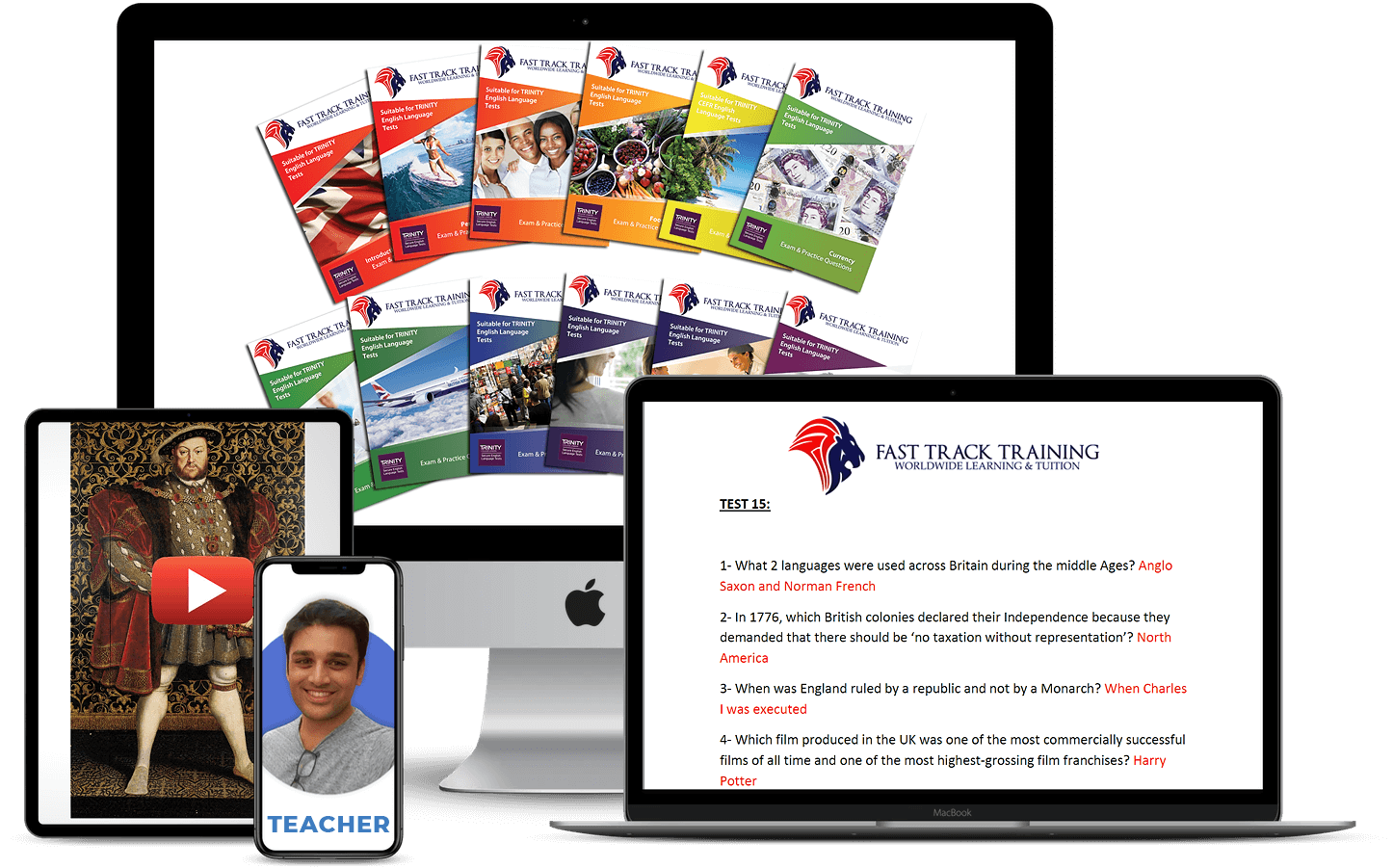 Life in the UK test training material and the book online
