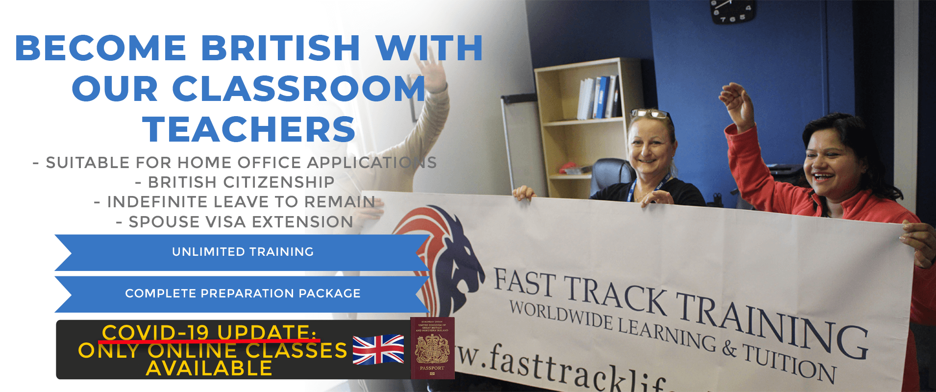 Life in the uk test classroom training