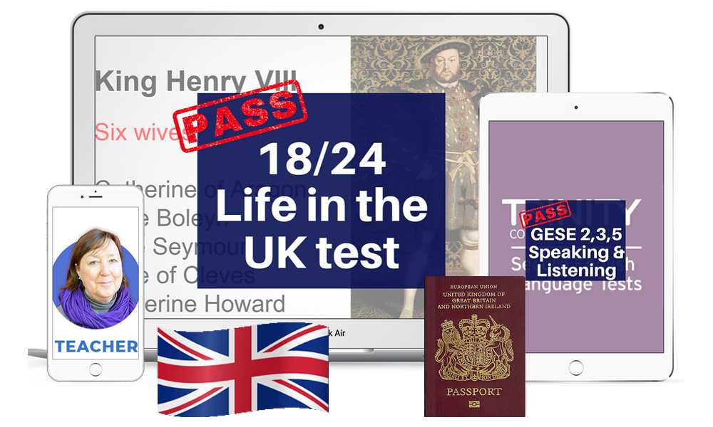 Life in the Uk test and trinity training